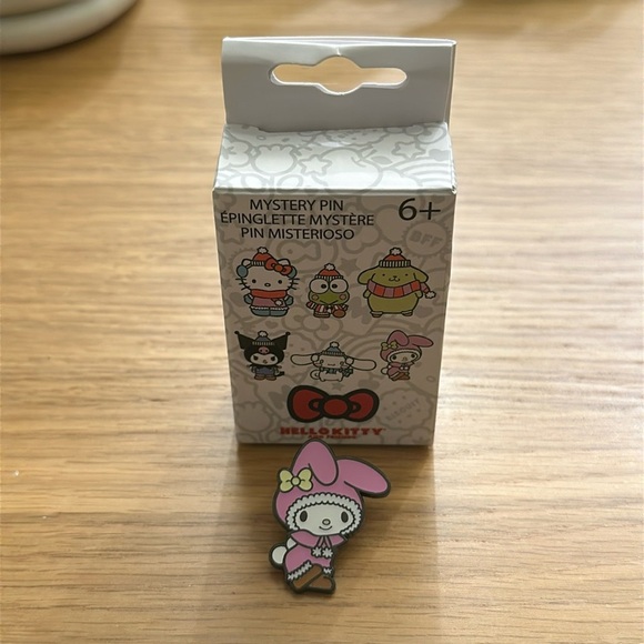 Loungefly Hello Kitty Mystery Pin - Pink and Black - Picture 1 of 4